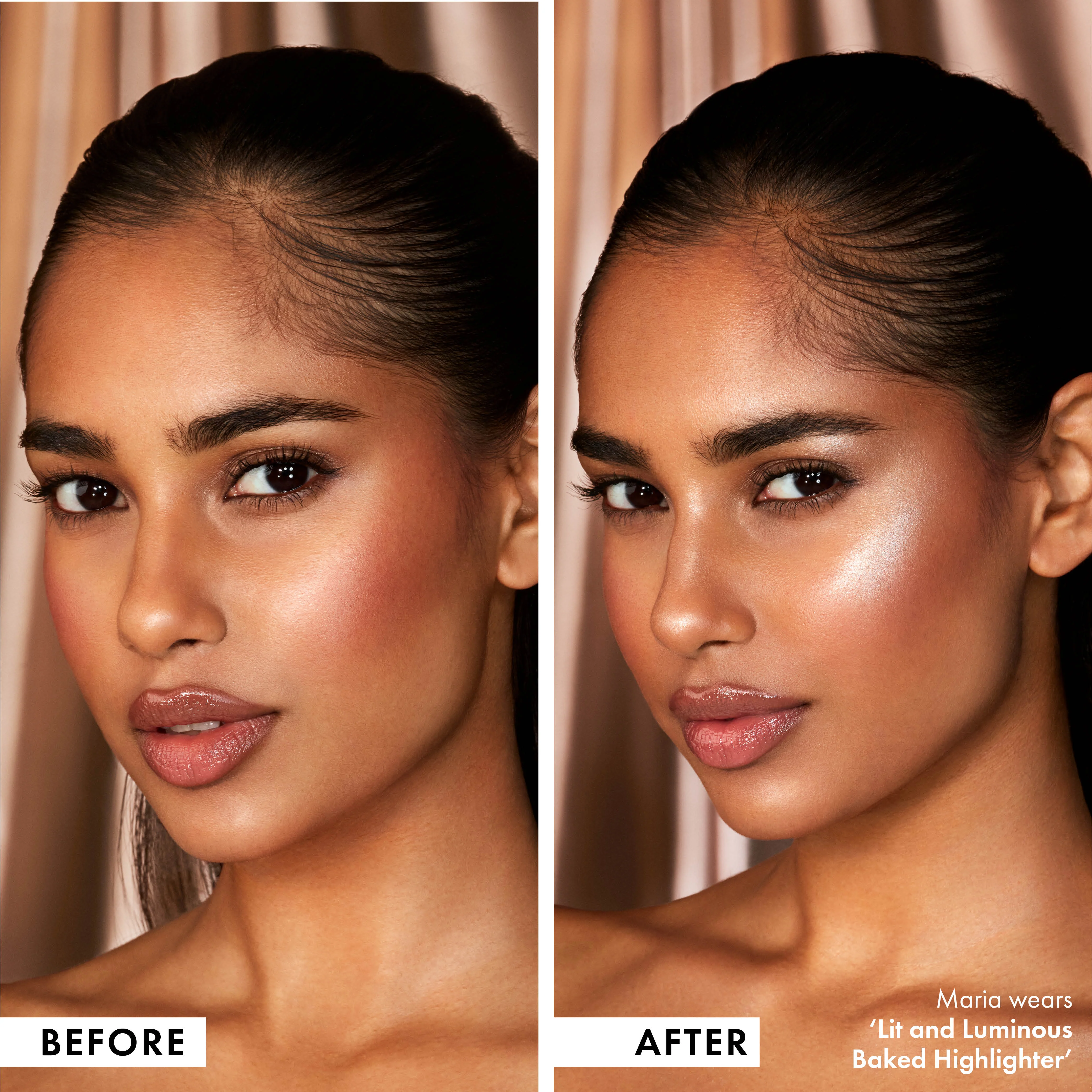 Lit & Luminous Baked Highlighting Powder - Image 3